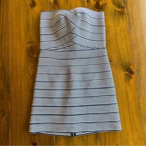 Pleasure Doing Business strapless dress